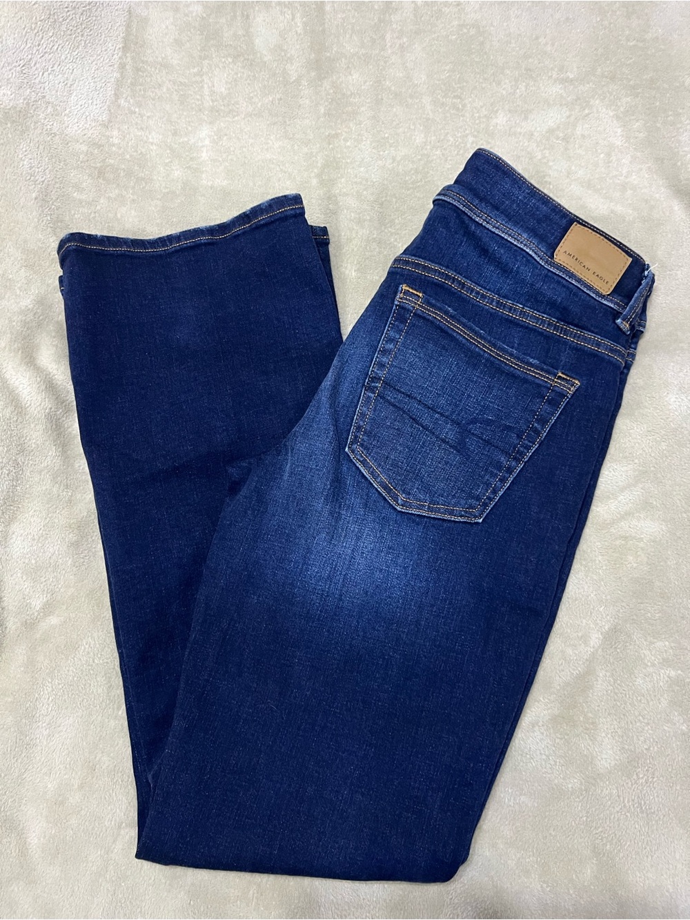 American Eagle Dark Blue Super Stretch Jeans